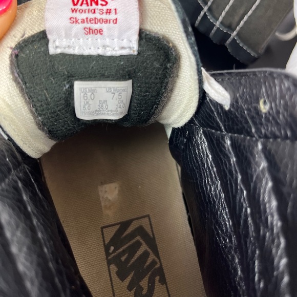 Vans SK8-HI SHOE Sz 7.5 - Picture 13 of 14